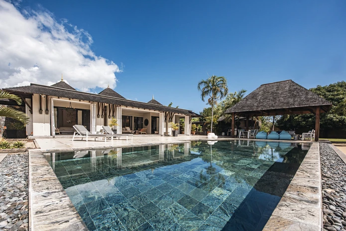 Villa à vendre à Tamarina Golf Estate – 4 chambres, vue golf à Tamarin, Île Maurice