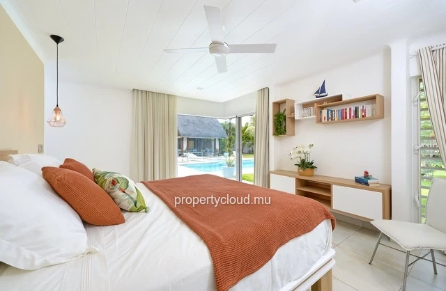 A vendre villa dans une résidence de prestige accessible aux étrangers. A deux minutes du centre de Grand Baie.