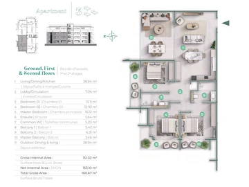 3 Bedroom Apartment
