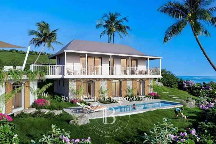 BAIE DU CAP - Off-Plan - Prestigious villa with sea view - 3 bedrooms