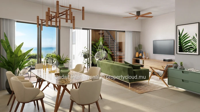 Somptueux penthouses en vente à Rivière Noire, un paradis côtier