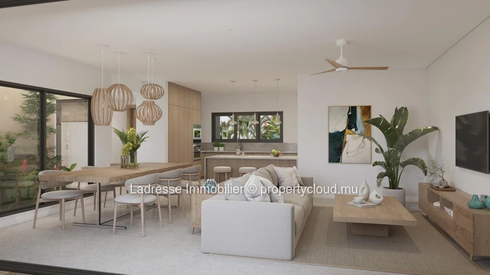 Sea view penthouse for sale in Azuri, Roches Noires