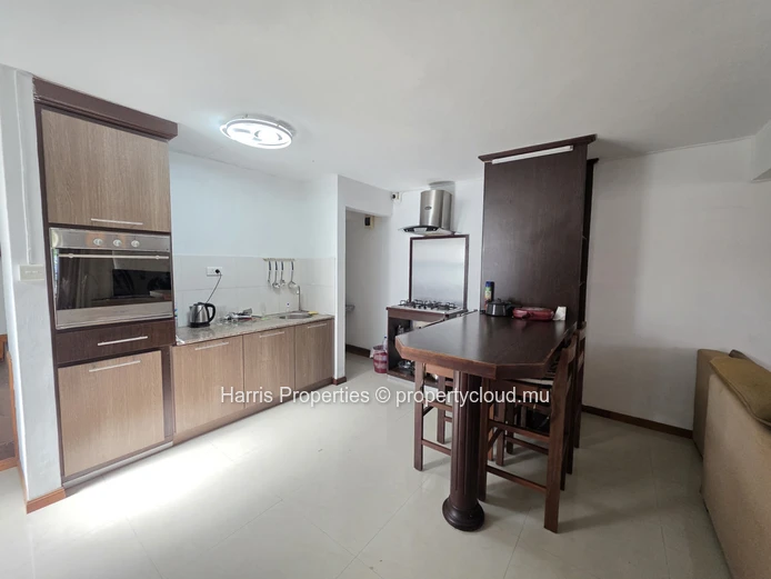 Beautiful 1st-floor duplex available for rent in a nice and secure residence in Grand Baie