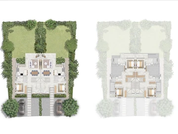 Townhouse, Duplex de 3 Chambres