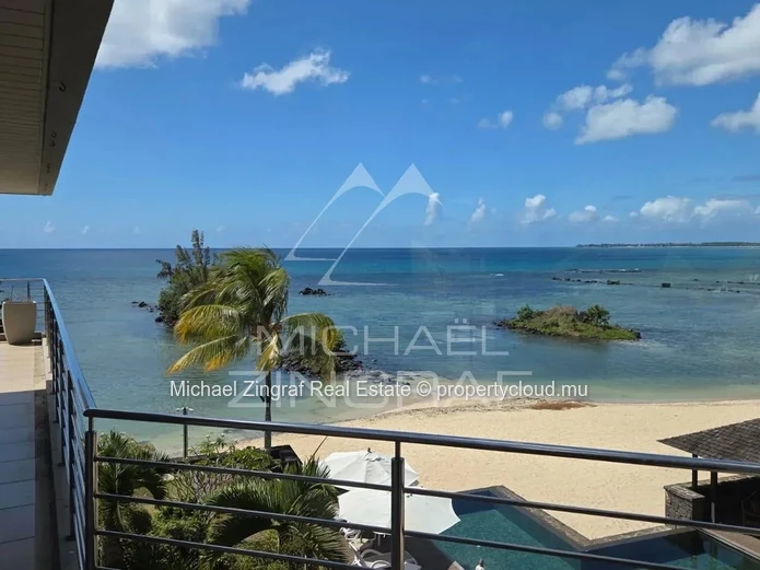 Penthouse en bord de mer avec vue panoramique à Trou-aux-Biches