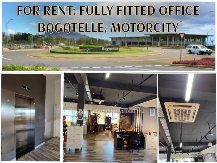 A Louer: Bureau A Motorcity, Bagatelle