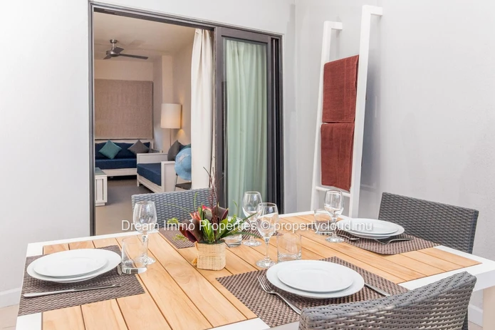 Stunning 1-bedroom duplex apartment only 50m from Trou aux Biches beach – Mauritius