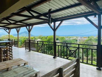 Lovely sea view villa for rent in Cascavelle, Mauritius