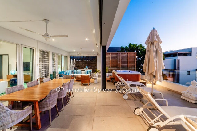 3-Bedroom Penthouse for Sale in Trou aux Biches with Shared Pool