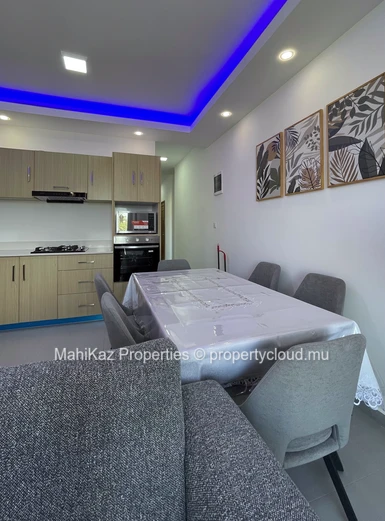 Modern 3-Bedroom Apartment for Rent in Flic en Flac, Mauritius – Rooftop Pool & Sea Views