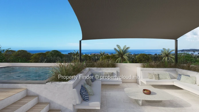 Penthouse de Luxe de 3 Chambres avec Vue Imprenable sur la Montagne La Tourelle