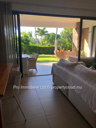Cozy ground-floor apartment for rent at Azuri Ocean & Golf Resort, Roches Noires.
