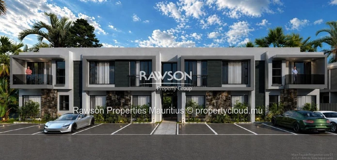 FOR SALE – First Floor Apartment with Private Rooftop Terrace | Green Creek, Flic en FlacJI
