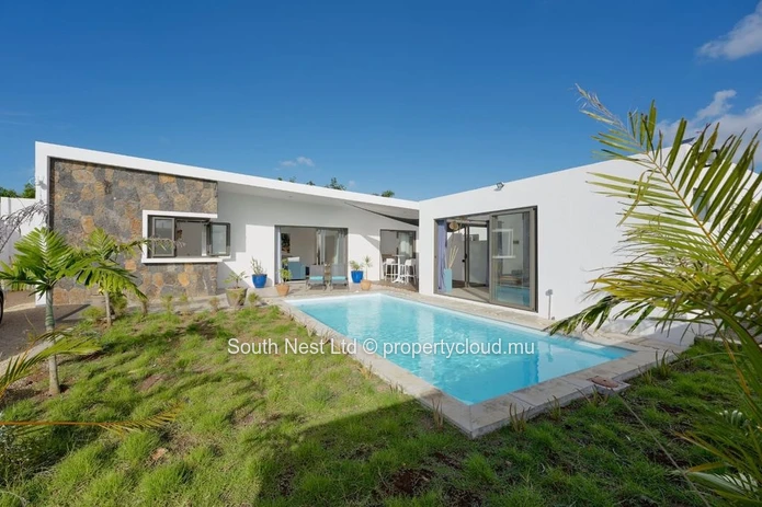 Villa contemporaine entièrement meublée de 3 chambres avec studio indépendant - Grand Baie