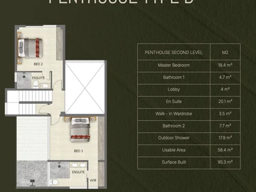 Appartement de 2 Chambres
