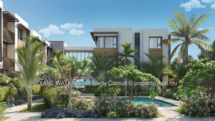 Hermitage Beach Apartments for Sale in Poste Lafayette - GARDEN VIEW PLUS - Second Floor
