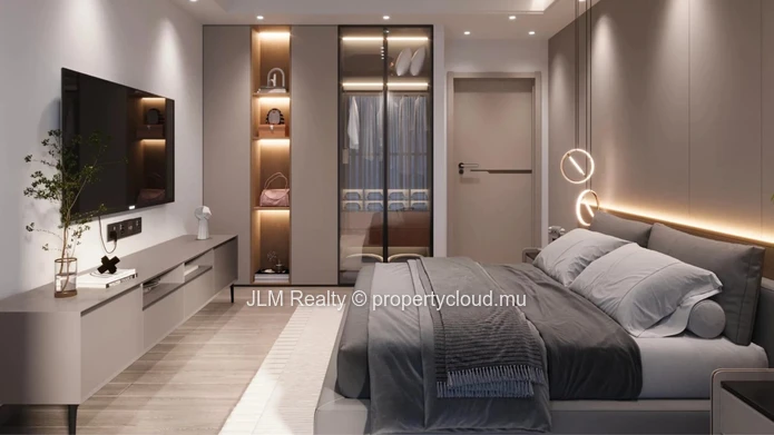 For Sale – 3-Bedroom Apartment on the First Floor Facing the Beach in Pereybere, Mauritius