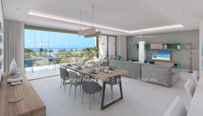 3 bedrooms ground floor apartment - Grand Gaube