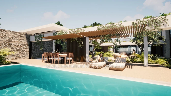 Villa I6 : exceptional bioclimatic villa of 542m² at Beau Champ