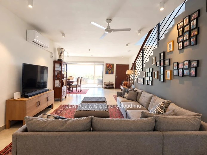 Penthouse for Sale in Tamarin, Mauritius – Private Rooftop with Pool and Panoramic Sea & Mountain Views