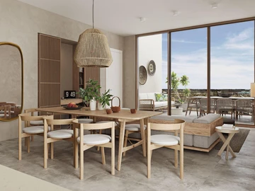 Appartement de 3 Chambres