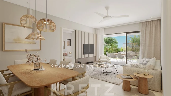 Appartement contemporain de deux chambres au cœur du nord
