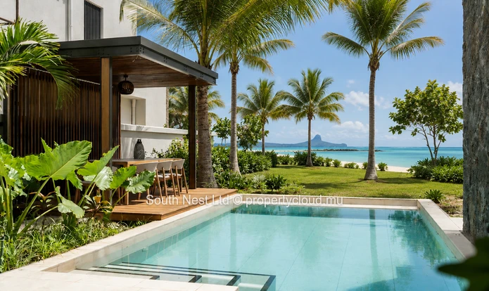 Incroyable villa de 4 chambres avec accès direct à la plage et vue mer