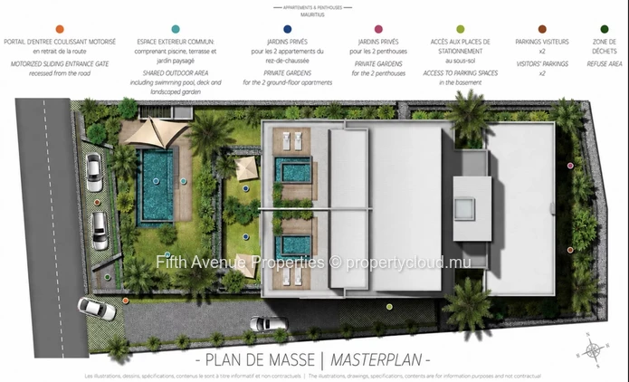 Tamarin – Exceptionnel Penthouse Duplex De 3 Chambres Avec Piscine Privée Et Vue Panoramique Sur Le Lagon