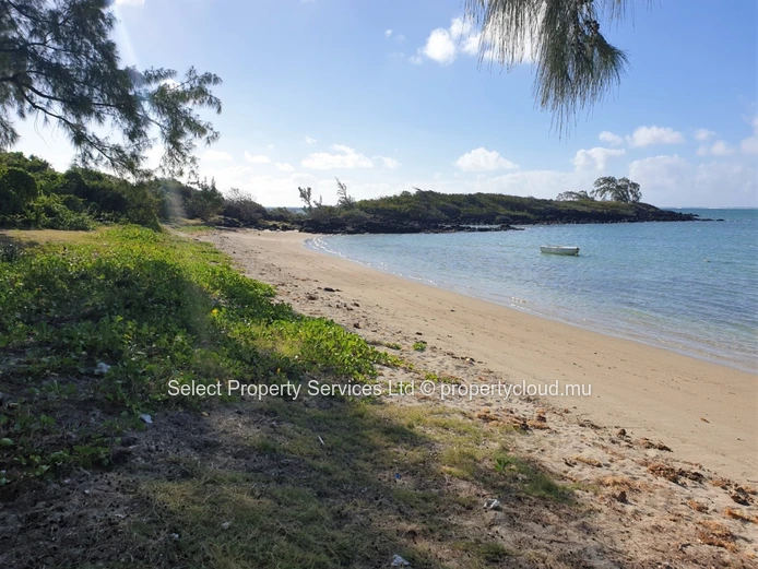 A Vendre, Terrain Pieds vue mer, St Michel, Grand Gaube