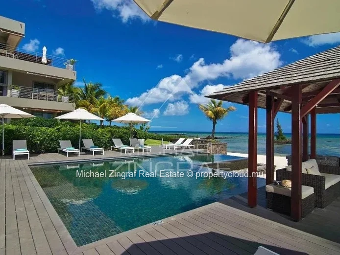 Penthouse en bord de mer avec vue panoramique à Trou-aux-Biches