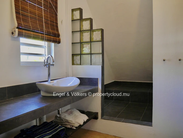 Seafront Villa with Private Pool for rent at Poste de Flacq