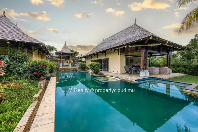 Exceptional Villa for Sale in Bel Ombre, Mauritius – Steps from the Lagoon and a 5-Star Hotel