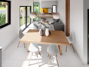 Townhouse, Duplex de 3 Chambres