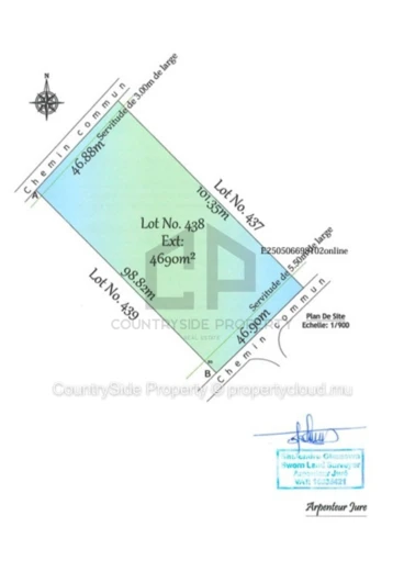 Land for Sale – St Antoine