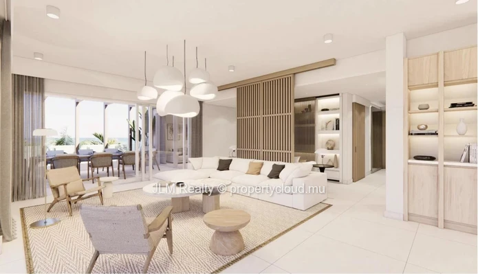 For Sale – Prestigious Penthouse in a Beachfront Residence in Balaclava, Mauritius