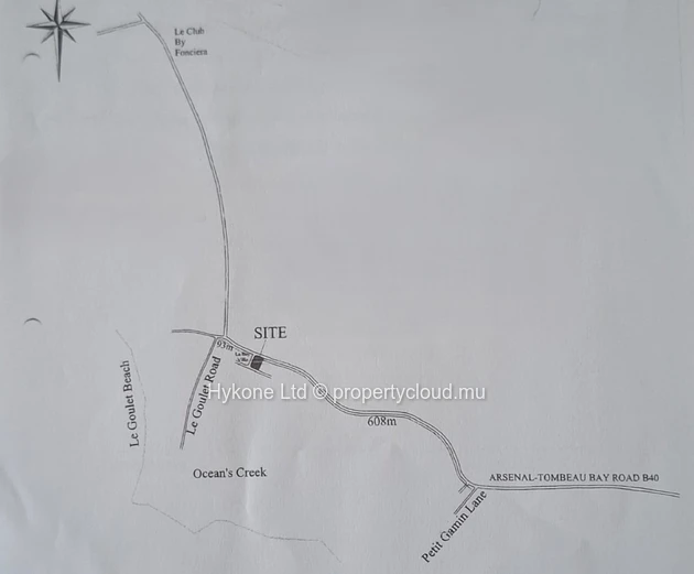 Residential Land For Sale In Le Goulet, Baie Du Tombeau