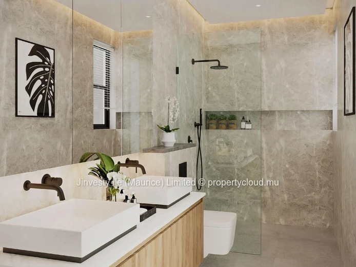 JINVESTY MAURITIUS : direct Promotor Alexandrite penthouse with private pool and terrace in Mauritius0 MUR 335.98 m²