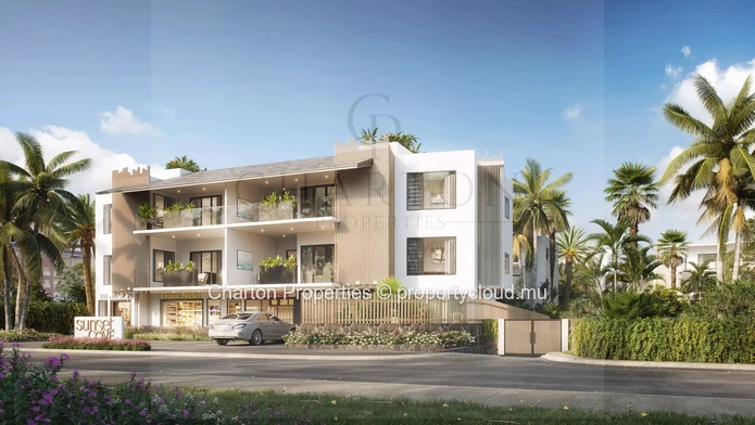 1-bedroom apartment with spacious private terrace in Tamarin