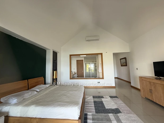 For Rent in Grand Baie, Mauritius: Spacious Beachfront Villa with Private Jacuzzi