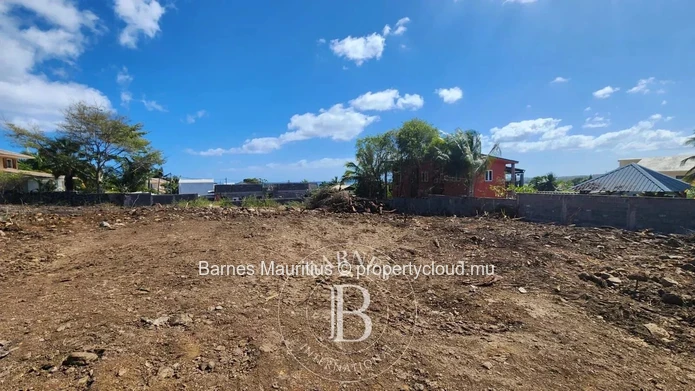 TAMARIN - Terrain aperçu mer - 1314m²