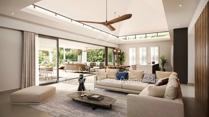 4 bedroom villa in Mont Choisy Golf Estate