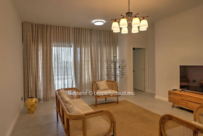 Furnished 3-bedroom apartment in a secured residence 