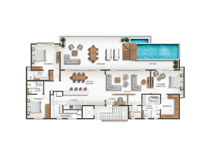 Penthouse for Sale – Pointe aux Biches