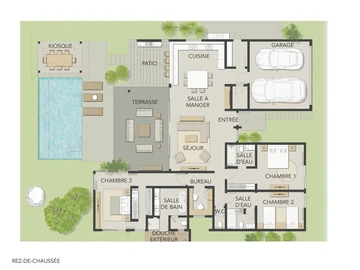 Maison de 3 Chambres