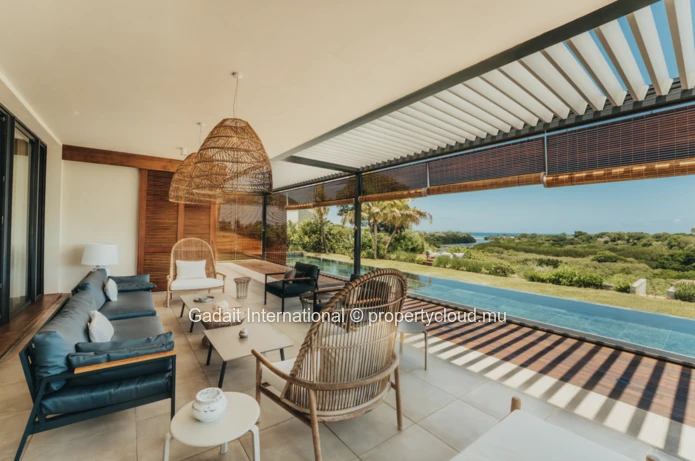 Location courte durée – Villa de haut standing avec piscine à débordement au Domaine Akasha, Ouest de l'Île Maurice