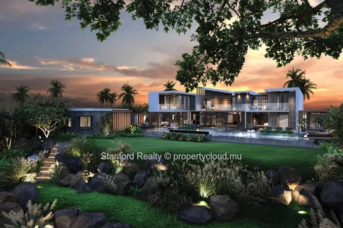 Ultra-Luxury Waterfront Villa for Sale - 5 Bedrooms + Study, Cap Malheureux, North