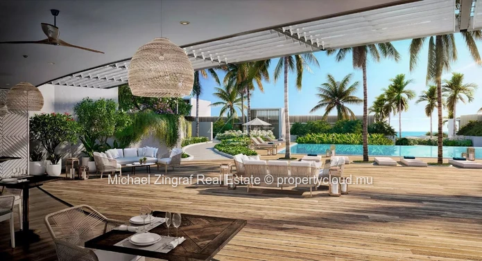BALACLAVA: Penthouse pieds dans l'eau avec vue imprenable