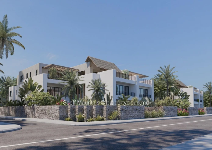 Penthouse Méditerranéen Moderne avec Piscine Privée à Trou aux Biches
