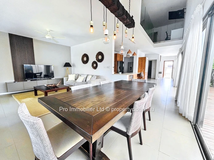 Fully furnished townhouse in Bois Chandelle, Mont Choisy.North