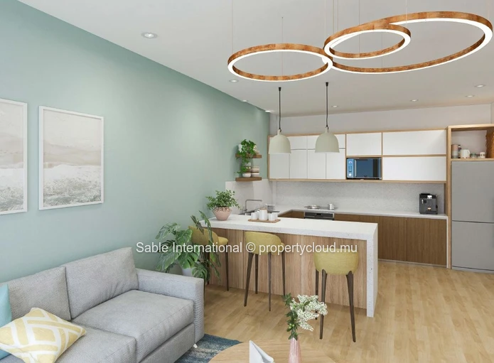 Mont Choisy Beach Apartment with rooftop Pool
